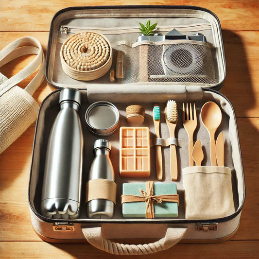 🌿 Zéro plastique en vacances : 6 astuces faciles pour une trousse green et pratique