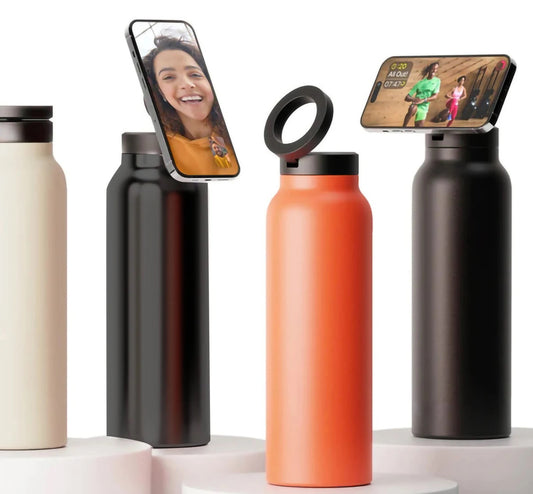 💚 Nos Gourdes en Inox avec Anneau Magnétique : L’Accessoire Pratique et Innovant pour 2025 💚