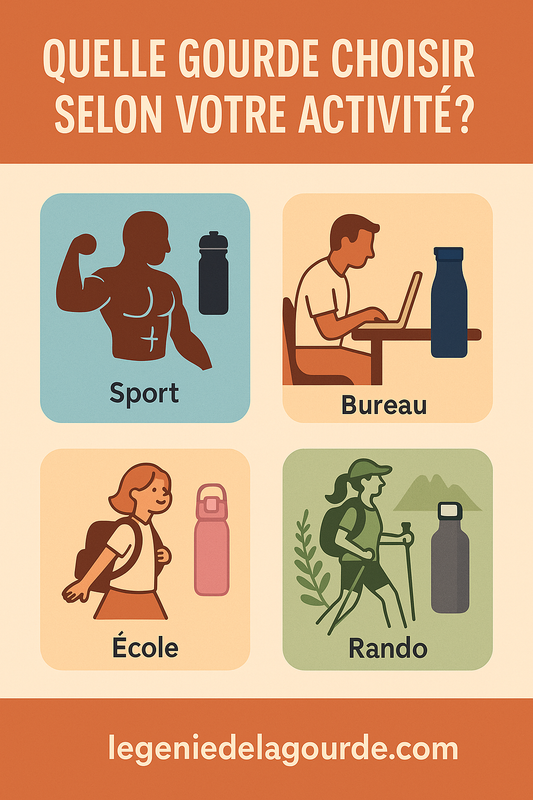 Quelle Gourde Choisir Selon Votre Activité ?